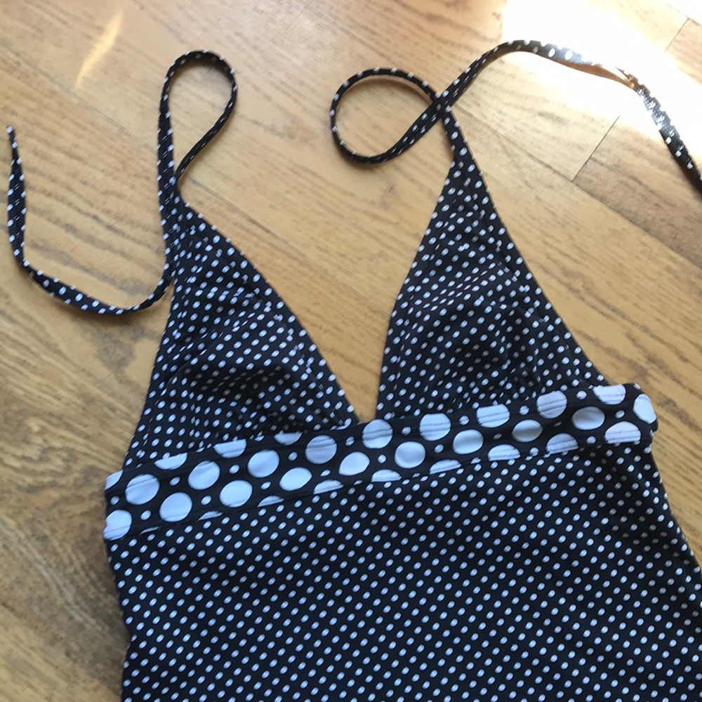 Gap Body Tankini Bikini Polka Dot